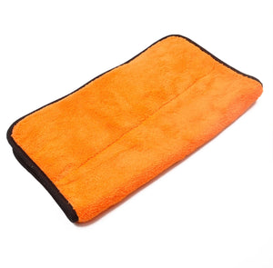 Microfiber Buffing Towel 800GSM Orange & Grey :  NEW VERSION 2.0 Now Available