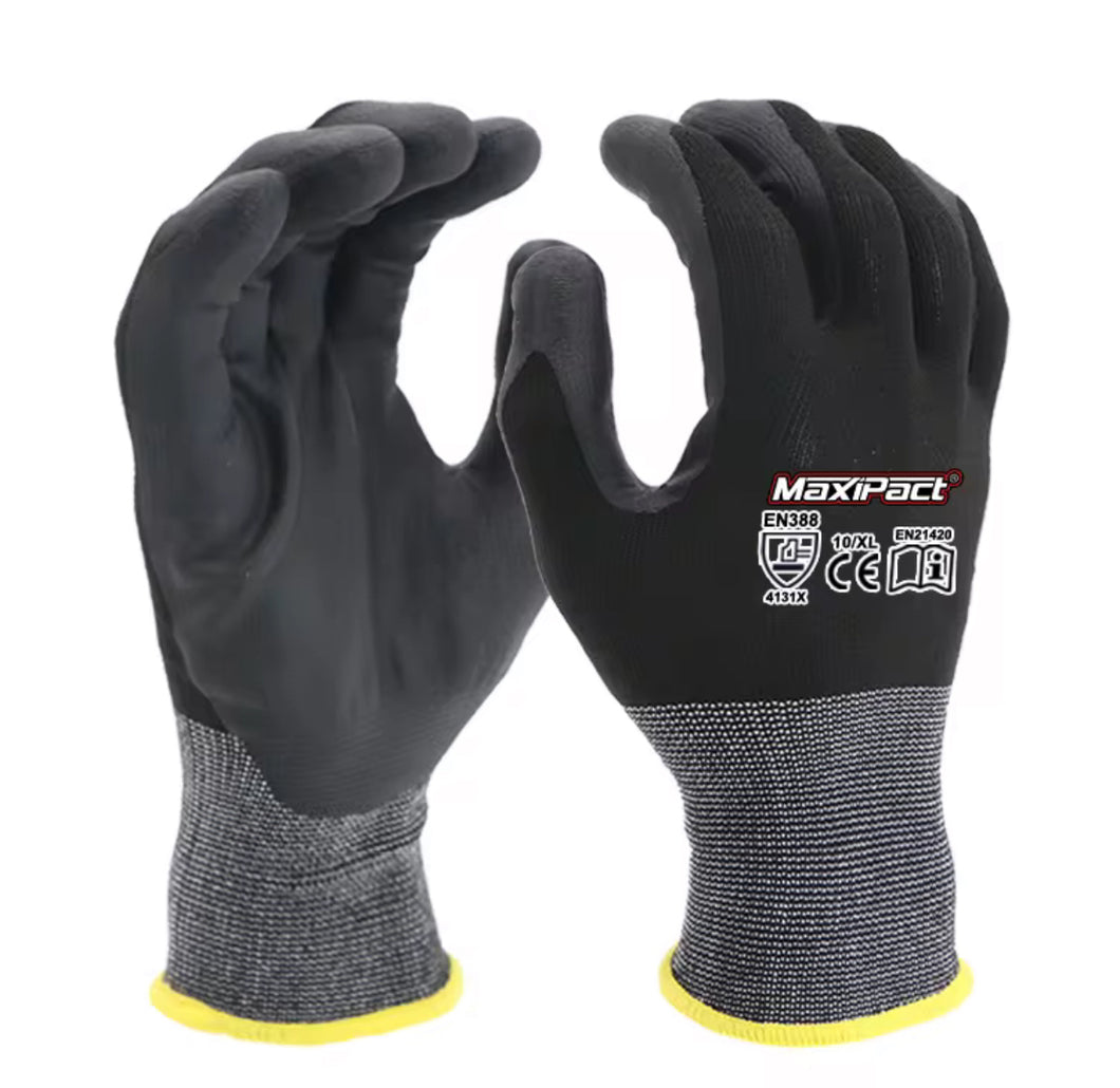 General Purpose Foam Nitrile Coated Heavy Duty Work Gloves