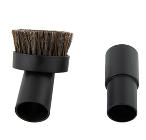 Boars Hair Vacuum Cleaner Dusting Brush Head with Hose Adapter