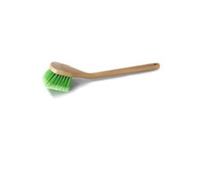 Load image into Gallery viewer, CHEMICAL GUYS 20&quot; Angled Head Body &amp; Wheel Brush Flagged-Tip Bristles (Green Polystyrene Head-Peach Handle)
