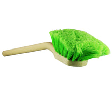Load image into Gallery viewer, CHEMICAL GUYS 20&quot; Angled Head Body &amp; Wheel Brush Flagged-Tip Bristles (Green Polystyrene Head-Peach Handle)