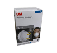 Load image into Gallery viewer, 3M™ Cupped Particulate Respirator 8210, P2, N95 Face Mask Box of 20 : $4.49 Per Mask
