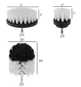 Carpet Cleaning Drill Brush Set