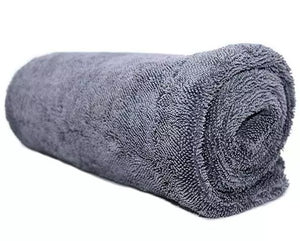 Double Sided Twisted Loop Microfiber Drying Towel Large 70cm x 90cm : New Stock In Production ETA July 2025