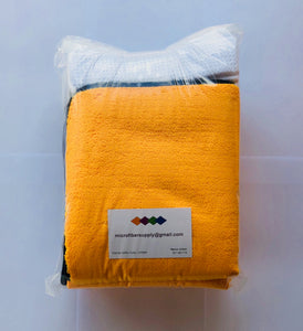 Microfiber 10 Pack : 5 Buffing Towels + 5 Glass Towels