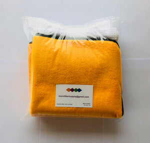 Microfiber 6 Pack : 3 Buffing Towels + 3 Glass Towels