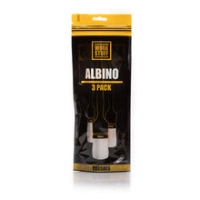 Load image into Gallery viewer, WORK STUFF Detailing Brush ALBINO 3-pack