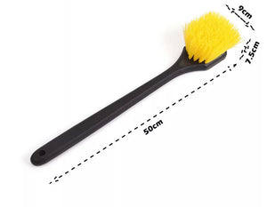 The Big Yellow Brush : Long Handle & Stiff Bristles