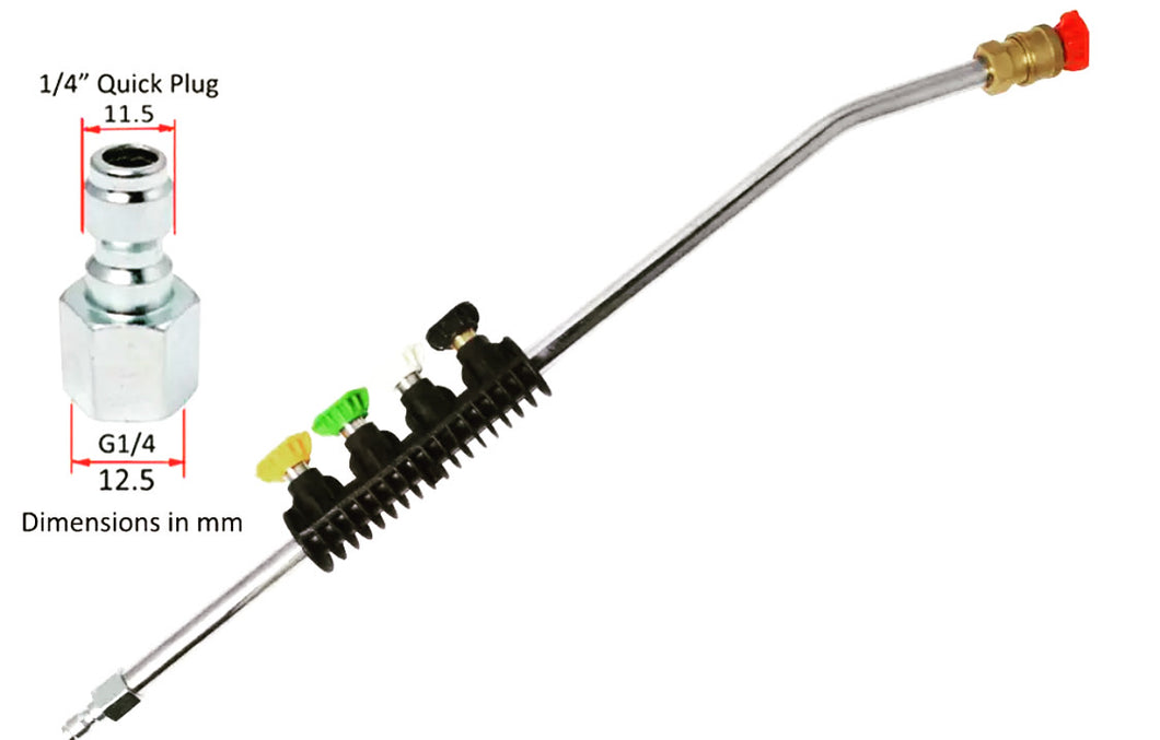Pressure Washer Spray Lance For Short Gun