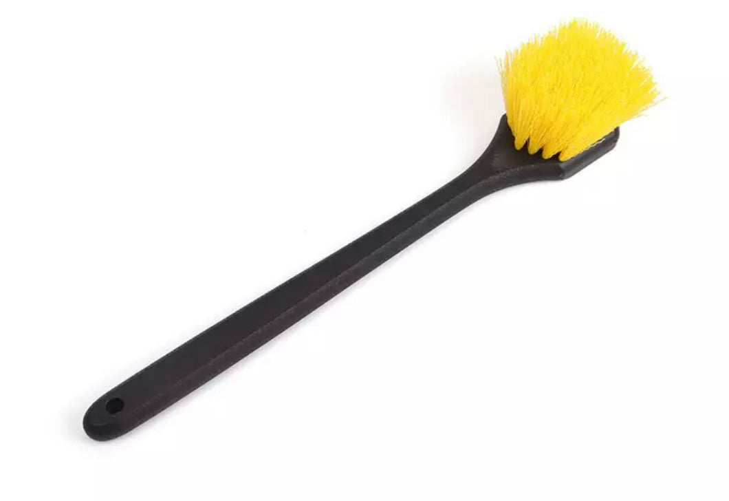 The Big Yellow Brush : Long Handle & Stiff Bristles